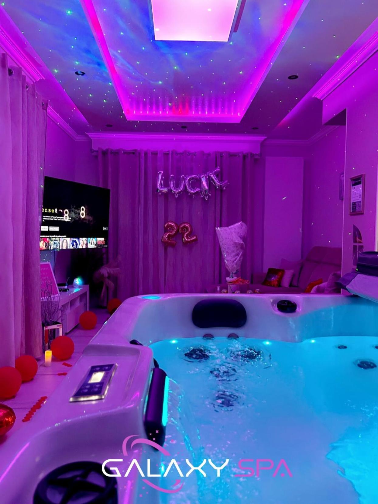 Galaxy Spa - Suite Venus Jacuzzi Et Sauna Privatif Champigneulles Kültér fotó