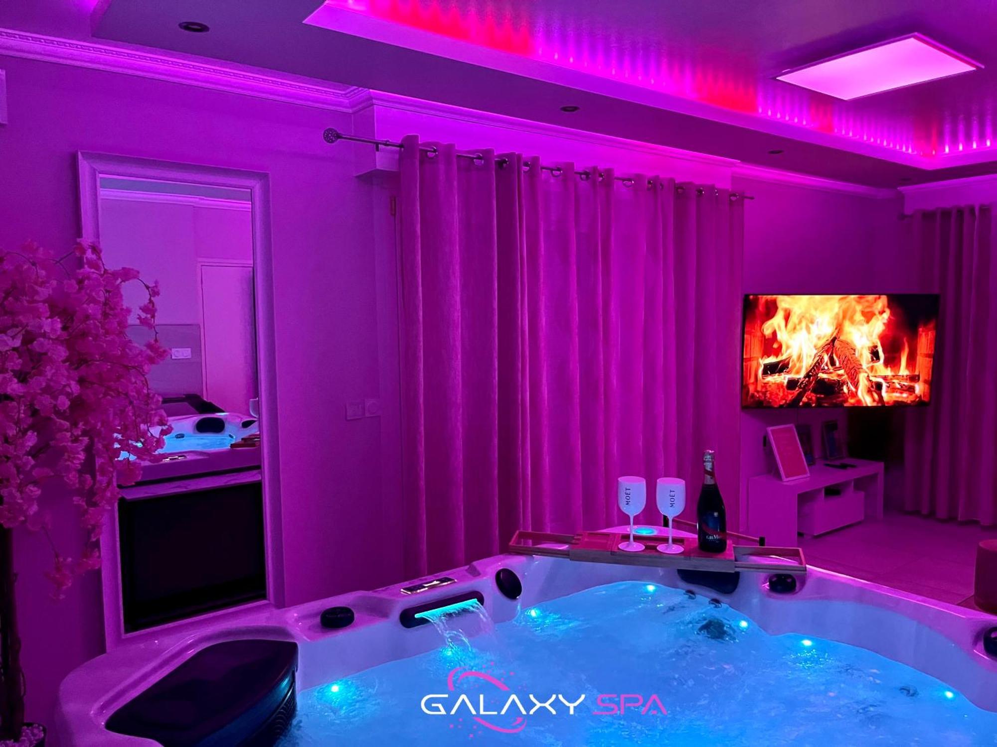 Galaxy Spa - Suite Venus Jacuzzi Et Sauna Privatif Champigneulles Kültér fotó