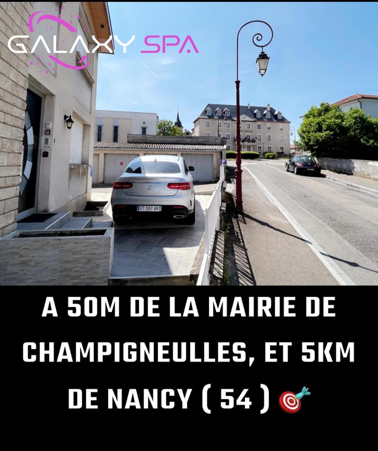 Galaxy Spa - Suite Venus Jacuzzi Et Sauna Privatif Champigneulles Kültér fotó