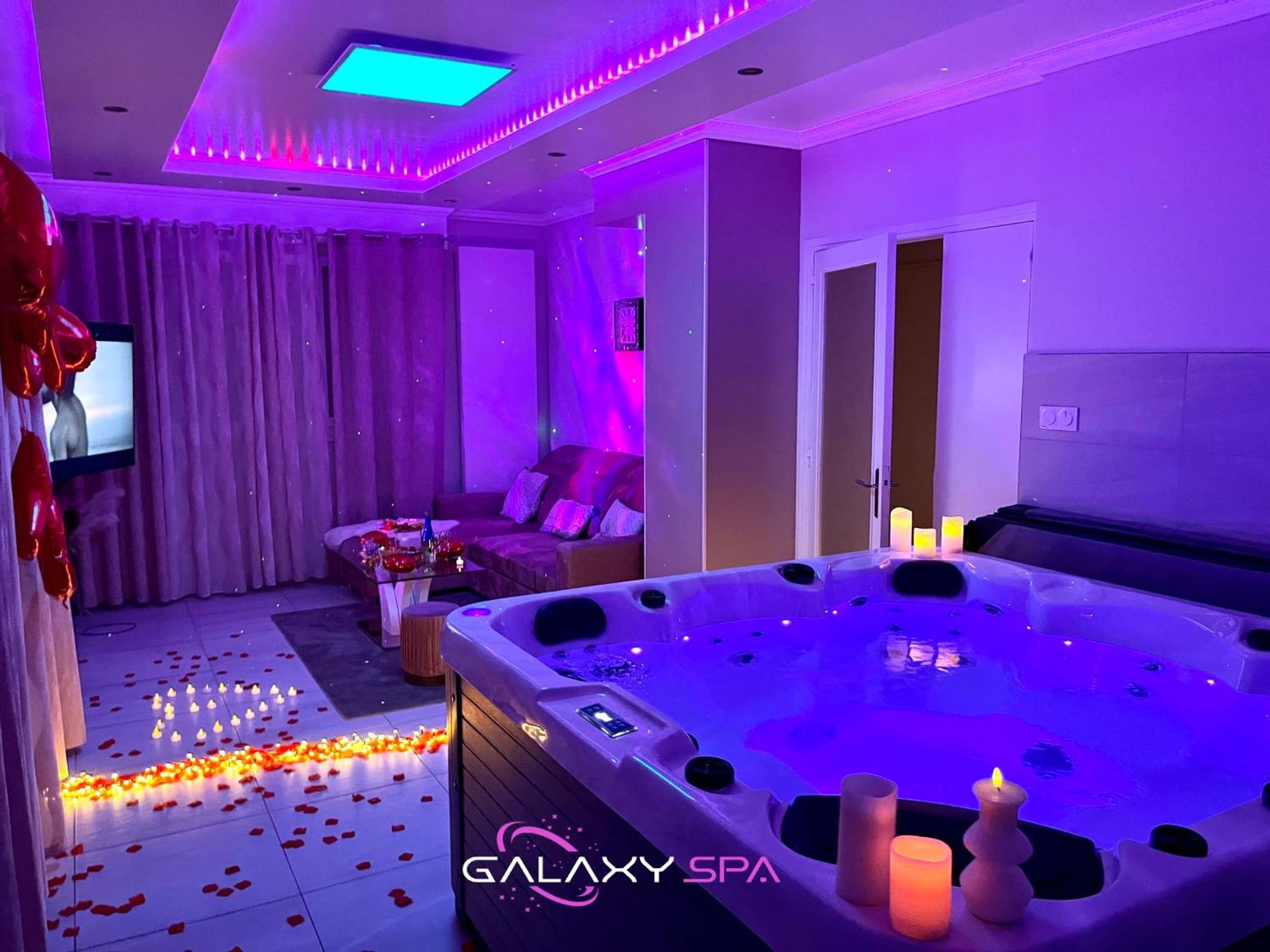 Galaxy Spa - Suite Venus Jacuzzi Et Sauna Privatif Champigneulles Kültér fotó